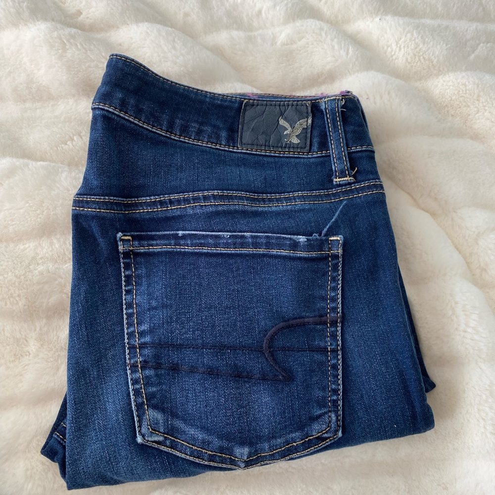 Women’s Dark wash American Eagle Jeans